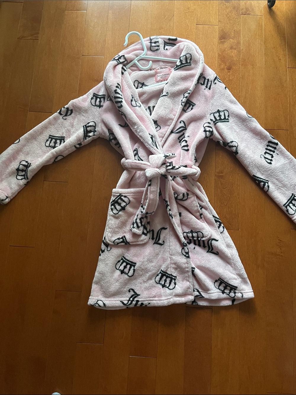 Pink Fuzzy Juicy Couture Robe
